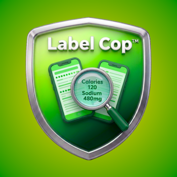 LabelCop logo - Label scan and analyzer app.